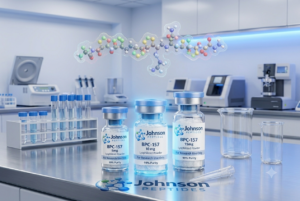 BPC-157 peptide 5mg, 10mg, and 15mg vials for tissue repair research